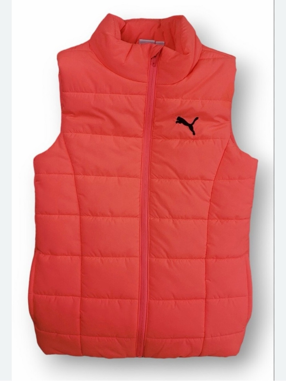 Puma Kids Coral Quilted Sleeveless Puffer Vest